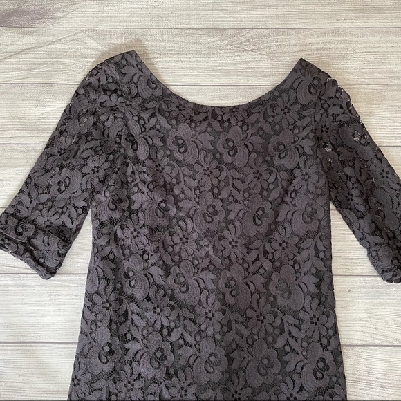 Shoshanna Lace Shift Mini Dress - Picture 3 of 12